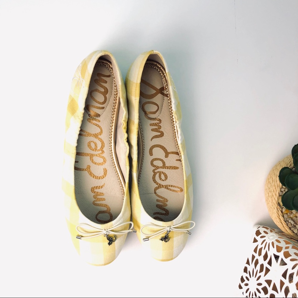 Sam Edelman Gingham Flats - Picture 5 of 8